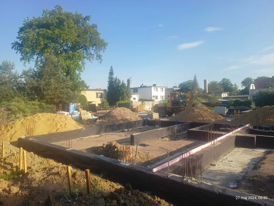 Usługi koparką Płyty fundamentowe transport piasek kruszywo szambo