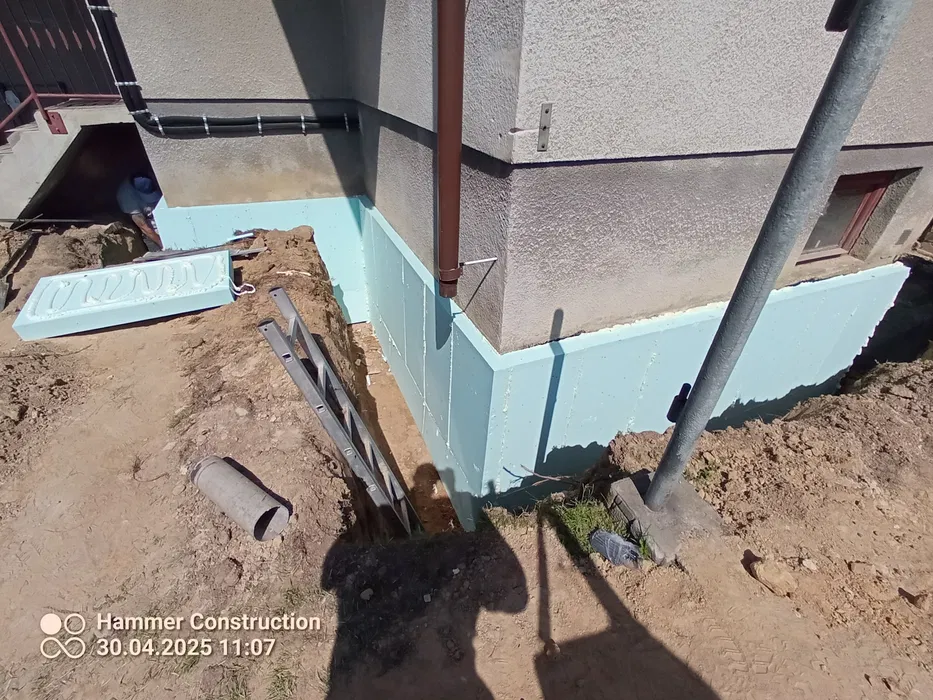 Kompleksowe ocieplanie fundamentów, termo i hydro izolacje fundamentow