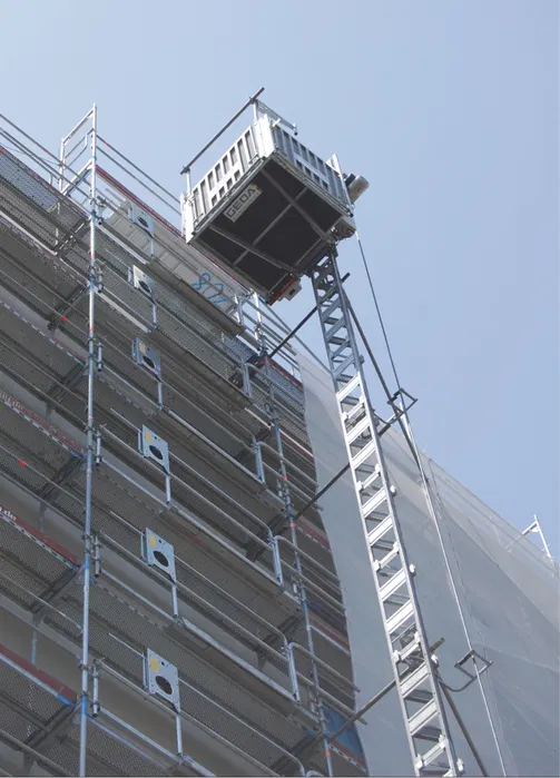 Rusztowanie elewacyjne fasadowe modułowe wynajem montaż TANIO