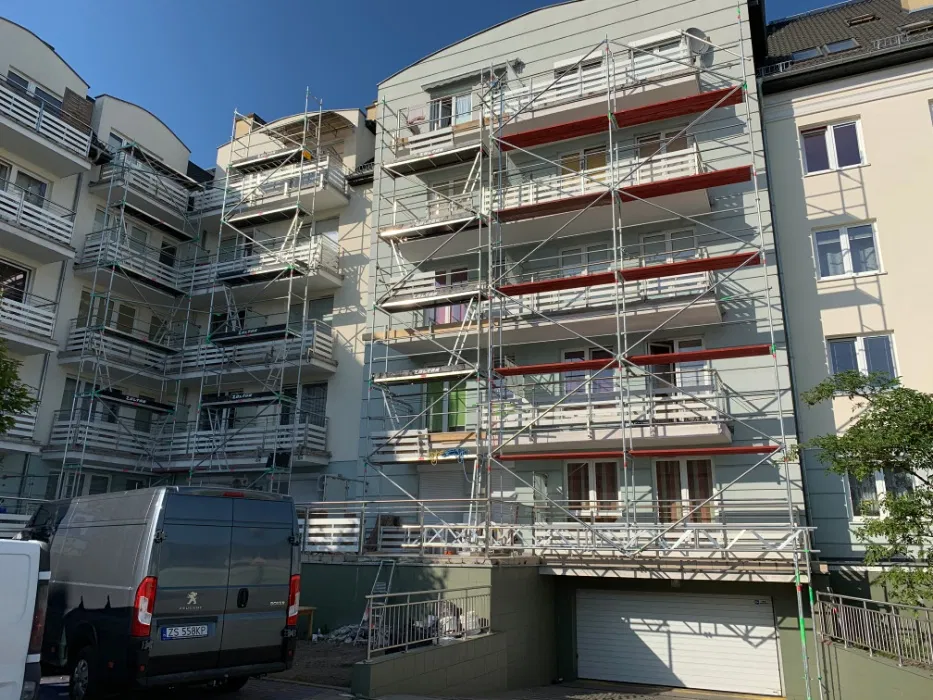 Wynajem wypożyczenie Rusztowania Rusztowanie Rusztowań elewacyjnych