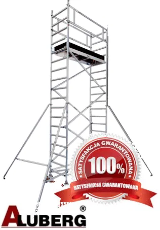 Rusztowanie aluminiowe wieża aluminiowa na kołach Wynajem