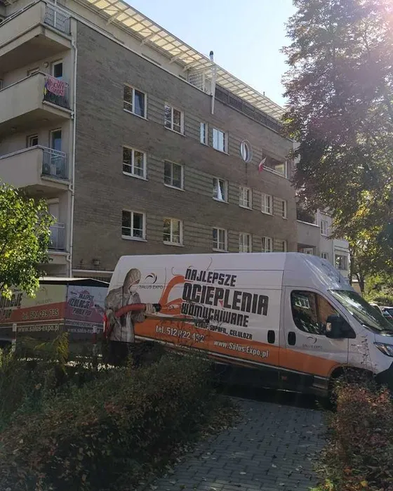 Ocieplenia Stropów, Stropodachów, wełna wdmuchiwana, celuloza