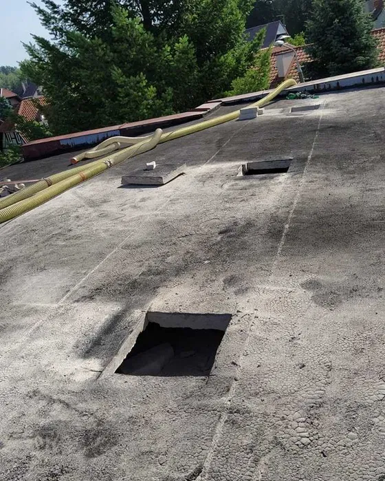 Ocieplenia Stropów, Stropodachów, wełna wdmuchiwana, celuloza