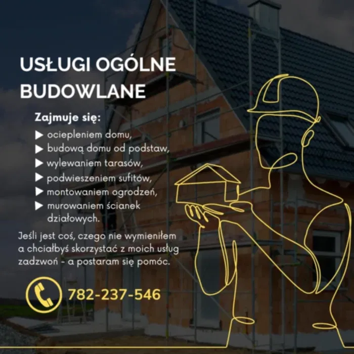 Prace ogolnobudowlane
