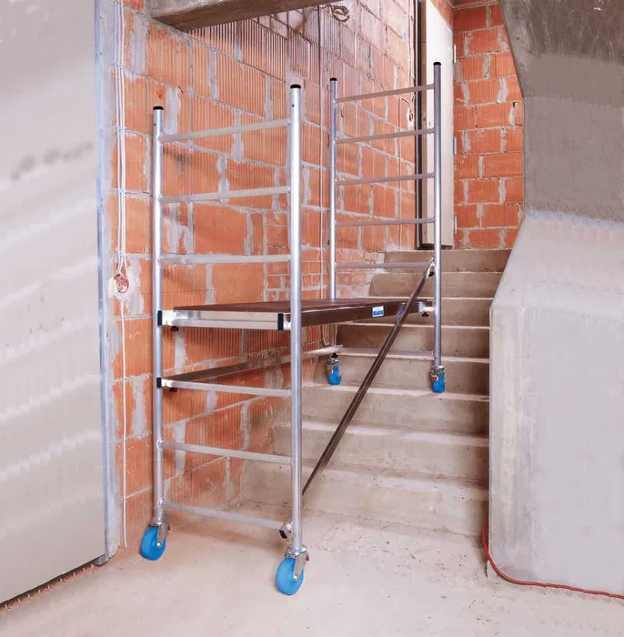 Wypożyczę RUSZTOWANIE 3m wąskie aluminiowe lekkie mobilne wewnętrzne