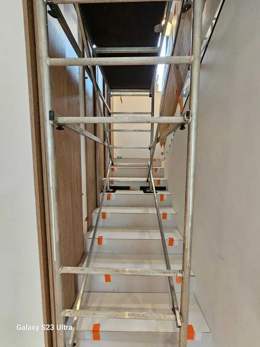 Wypożyczę rusztowanie NA SCHODY 6m aluminiowe lekkie mobilne