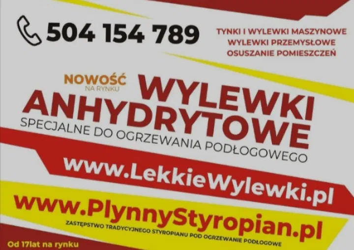 Płynny styropian nie Styrobeton zastępstwo styropianu pod podłogówke
