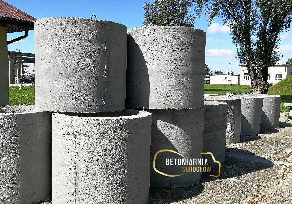 Kręgi betonowe Fi 80-150, pokrywy /dekle betonowe zbrojone SUPER CENA!