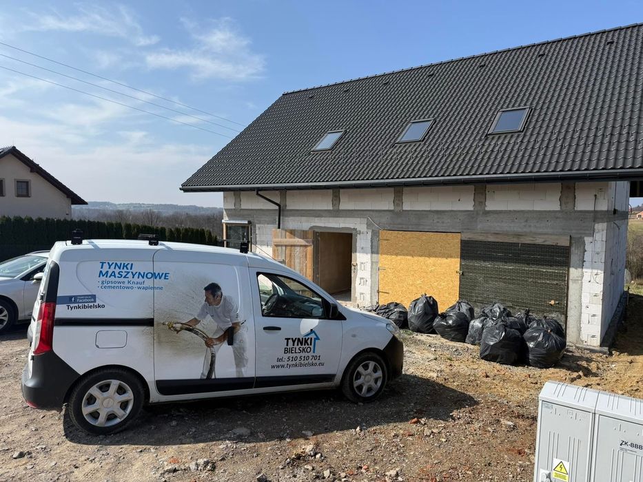 Tynki agregatem Gipsowe Knauf Diamant Oświęcim, Pisarzowice, Cieszyn,