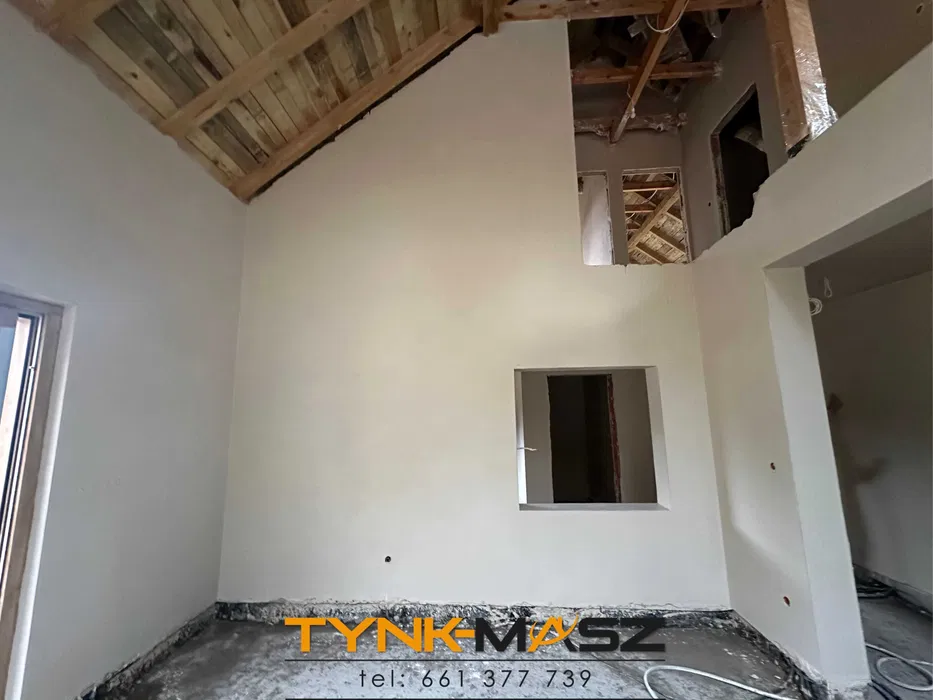 TYNKI maszynowe gipsowe cementowo - wapienne