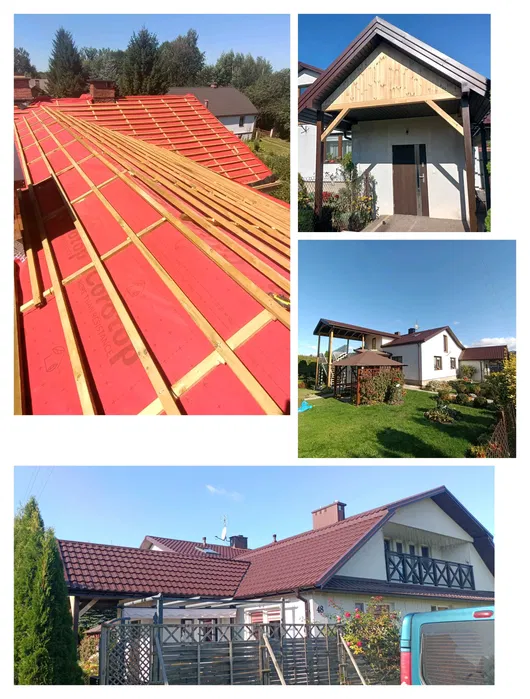 Dachy, okna dachowe, ocieplenia, tarasy.