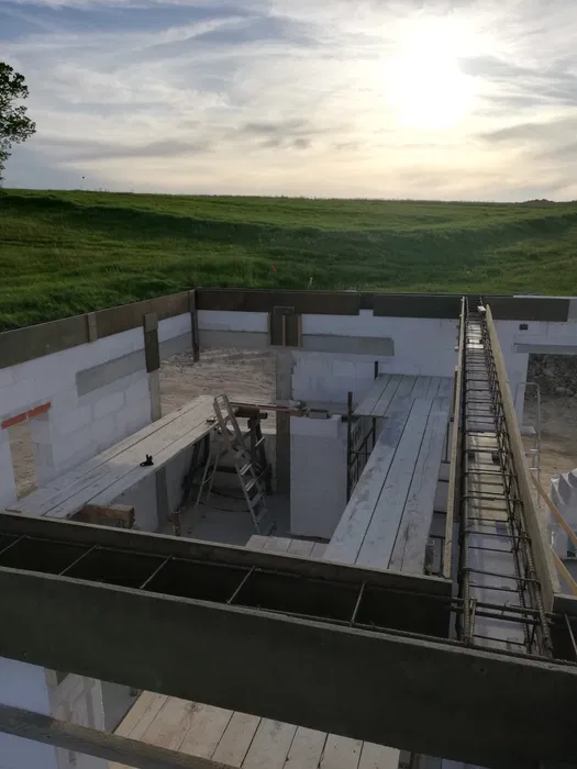 Płyta fundamentowa,stan surowy, budowa SSO.