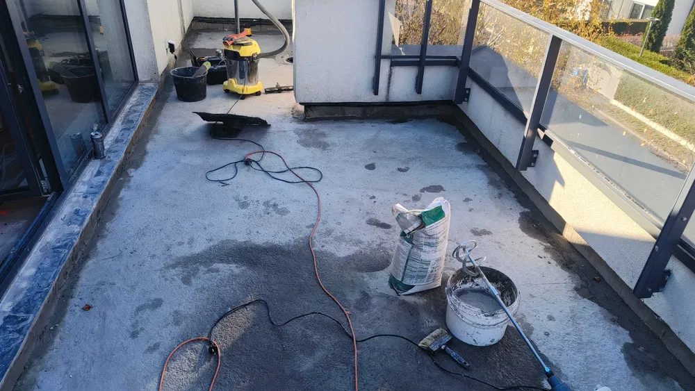 Hydroizolacja balkonów i tarasów | Pod płytki i bez płytek | Łódź