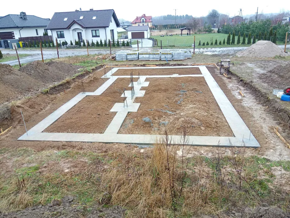 Fundamenty Budowa Domów wykonuje tanio same Fundamenty tradycyjne