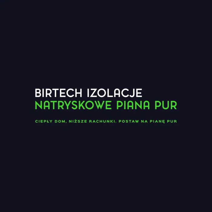 Izolacje natryskowe pianą PUR