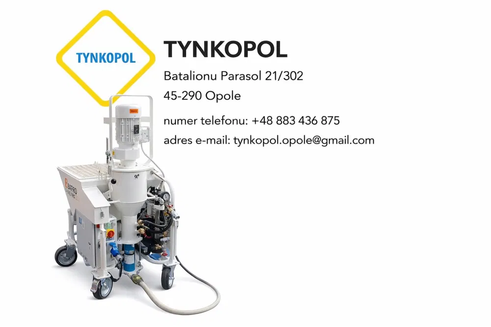 Tynki maszynowe 230V !