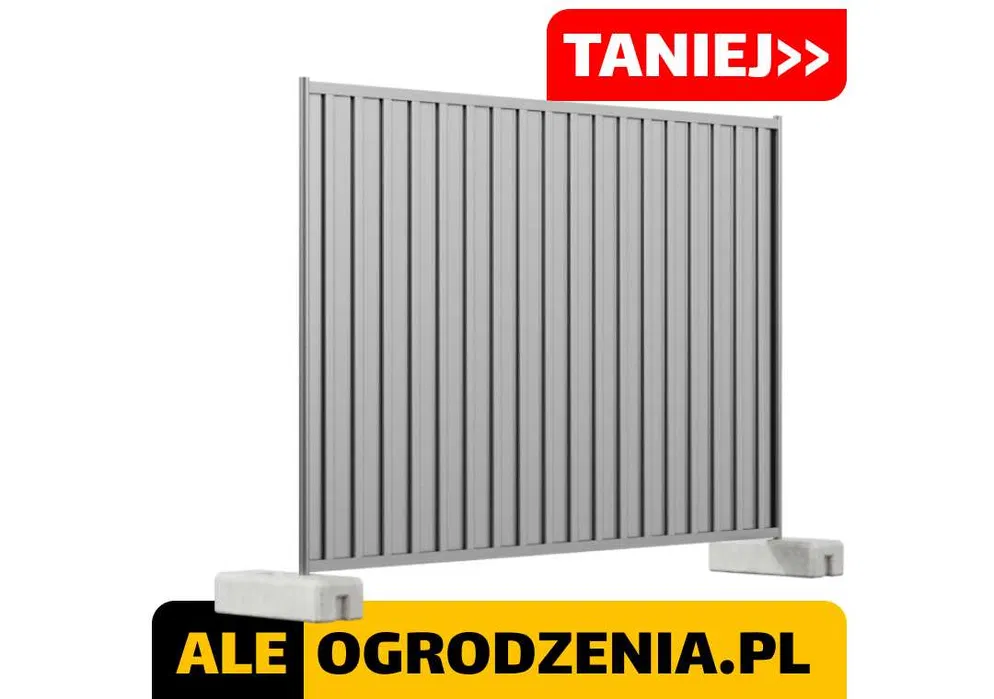 Ogrodzenie Tymczasowe Budowlane Ażurowe - Wynajem, Montaż, Dostawa