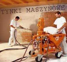Tynki maszynowe gipsowe i cementowo-wapienne - SOLIDNIE I SZYBKO