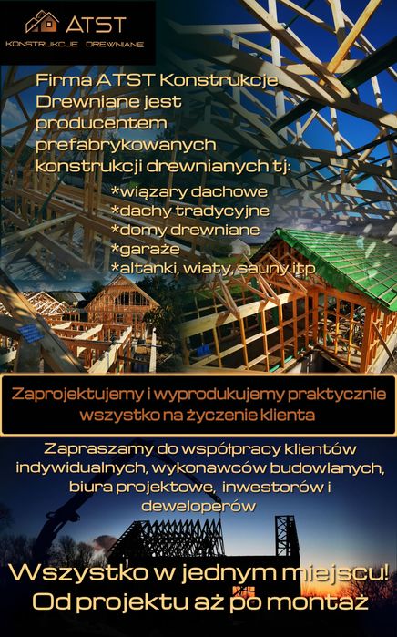 Budowa Domów Drewnianych, Domy Szkieletowe Całoroczne, Energooszczędne