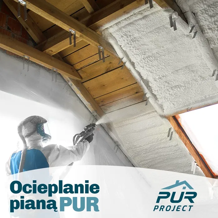 Ocieplanie piana Pur ,Pianowanie poddaszy ,ocieplanie poddasza pianka