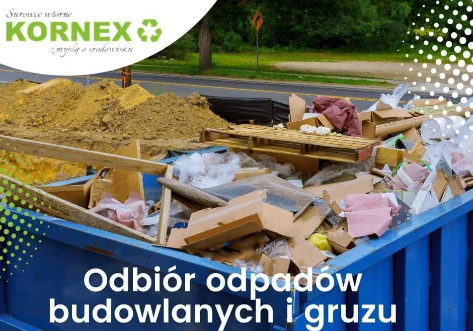 Odbiór odpadów budowlanych i gruzu Kozienice, Pionki, Zwoleń