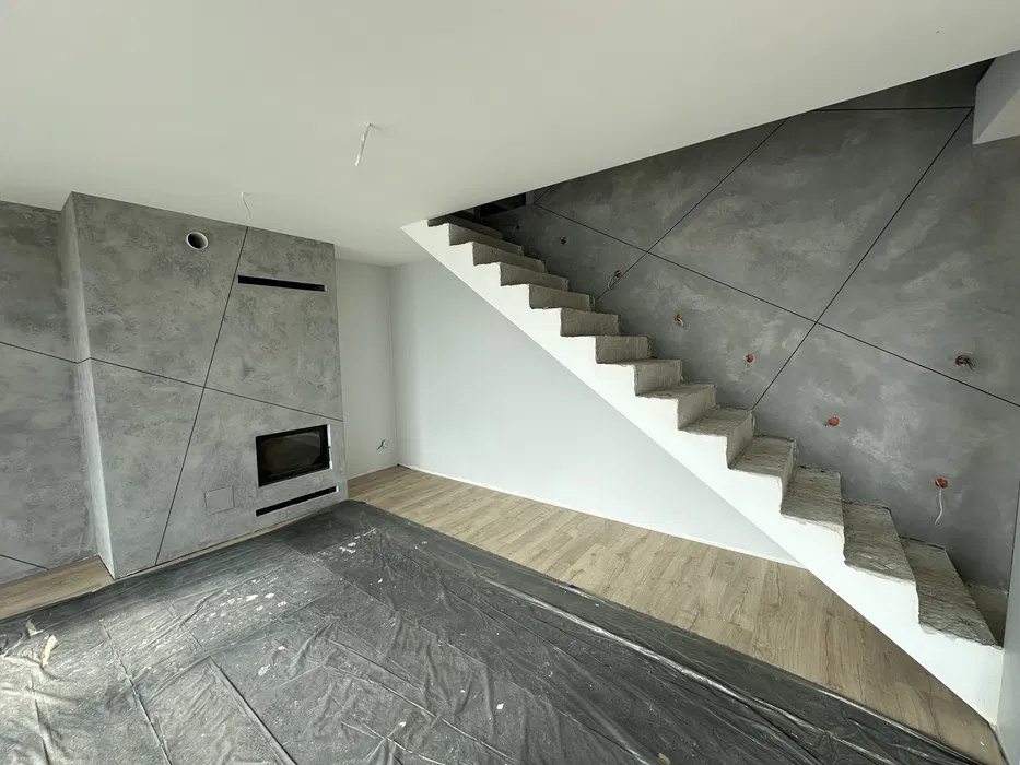 Beton architektoniczny tynki dekoracyjne elewacja płyty mikrocement