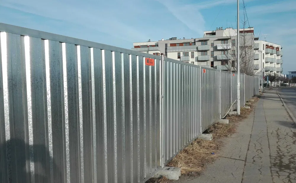Wynajem ogrodzenia pełnego budowlanego – Wielkopolska