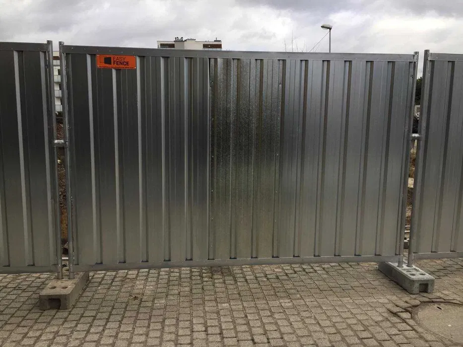 Wynajem ogrodzenia pełnego budowlanego – Wielkopolska