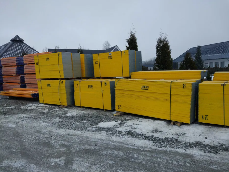 Wynajem szalunków stropowych PERI MULTIFLEX, TEKKO i RASTO