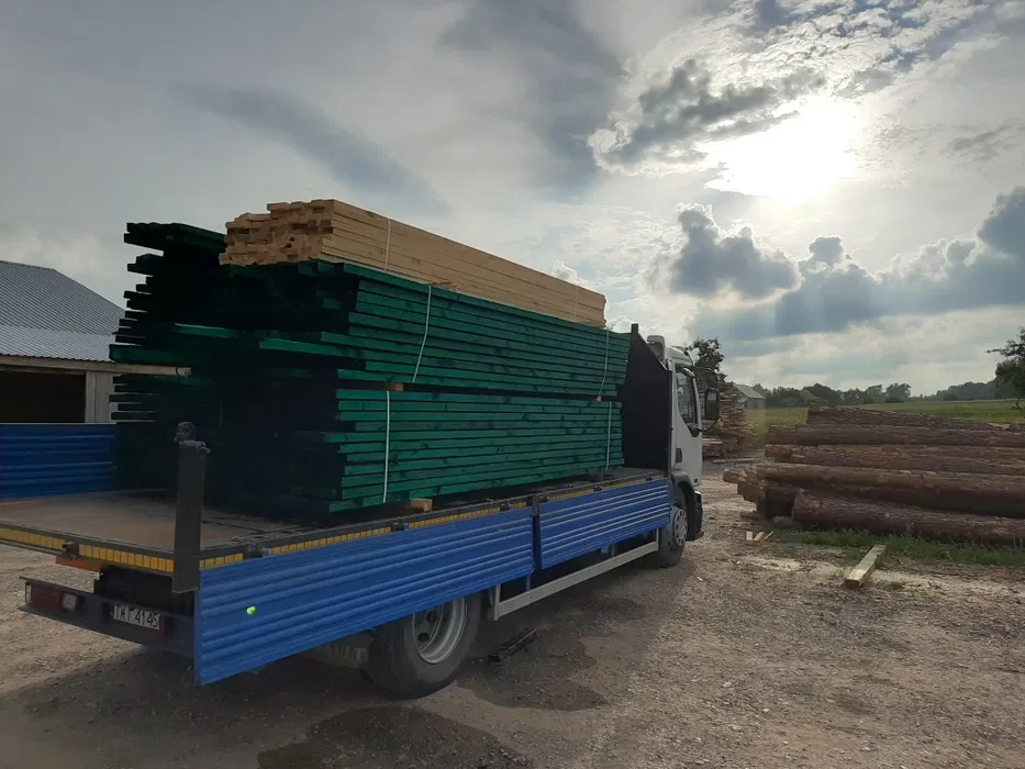 TARTAK! Więźby Dachowe! Łaty, Kontrłaty! Deski szalunkowe! Transport!