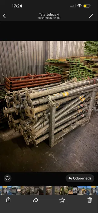 Wynajem szalunków stropowych steple rusztowanie, ogrodzenie budowalne