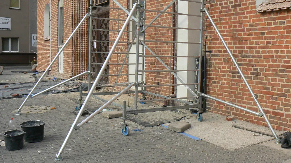 Rusztowania Aluminiowe Krause 1,35m x 2,0m - wynajem Poznań