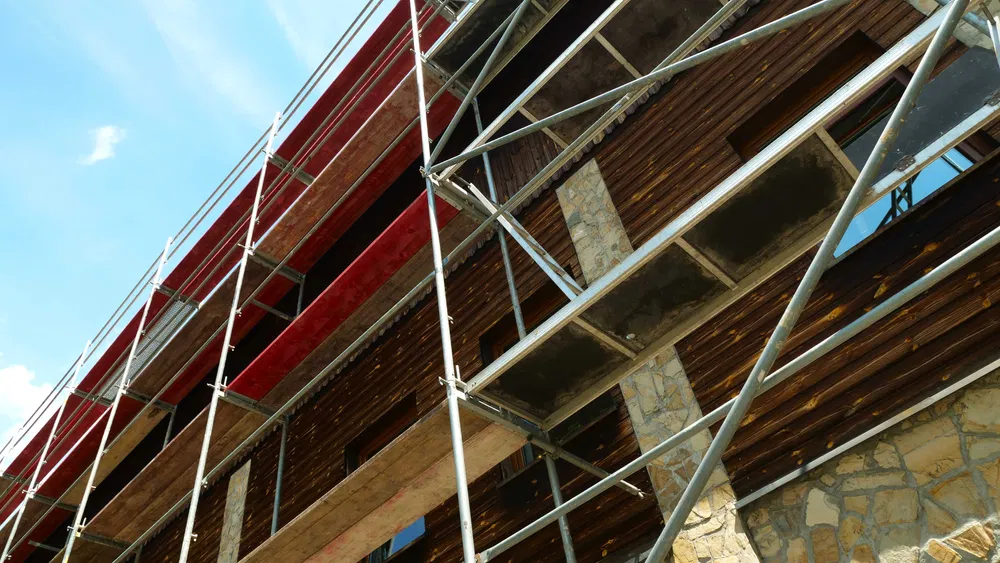 WYNAJEM RUSZTOWAŃ elewacyjne/fasadowe TRANSPORT/montaż, demontaż