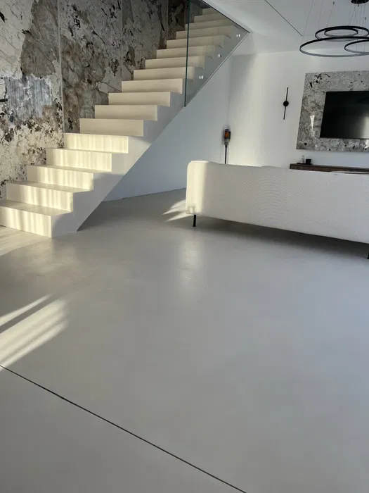 Beton Architektoniczny Beton Dekoracyjny Mikrocement Łazienki posadzka