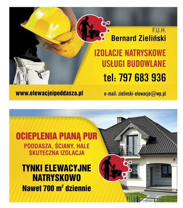 Tynki Elewacje, Ocieplenia Pianą,adaptacje Poddasza,Remonty, PUR