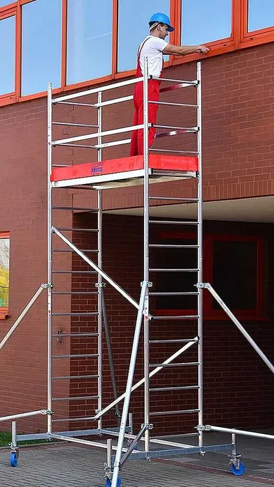 Wypożyczę RUSZTOWANIE 5m aluminiowe lekkie mobilne zwyżka remont