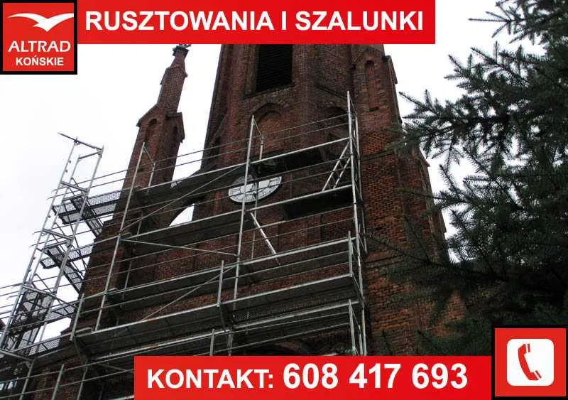 Wynajem Rusztowań, Rusztowanie Fasadowe, Rusztowanie Aluminiowe - FV
