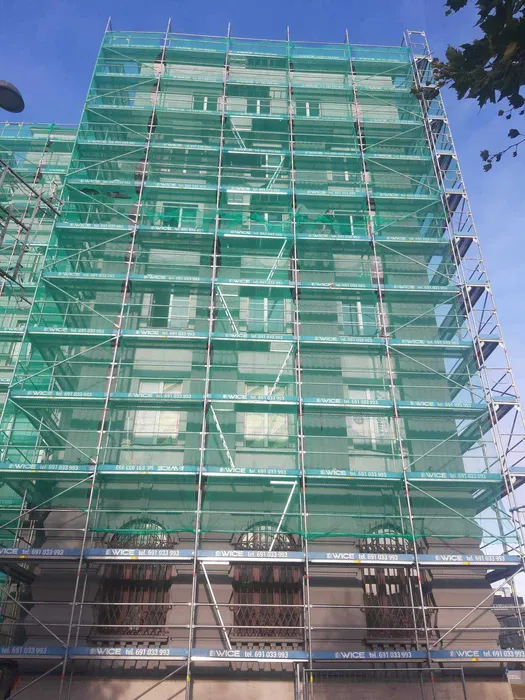 Rusztowania, schodnie, podpory - stemple