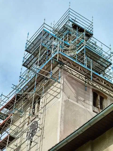 Rusztowania, schodnie, podpory - stemple