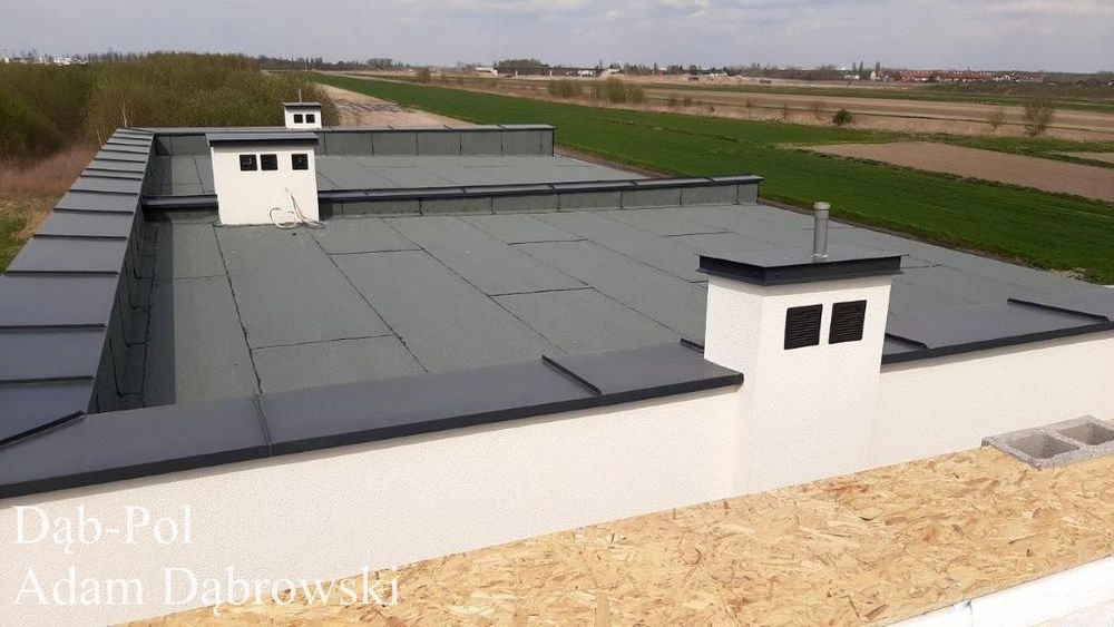 Usługi dekarskie, izolacje dachów papą termozgrzewalną Dekarz Warszawa