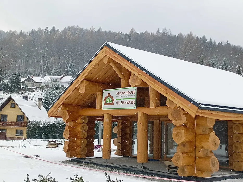 Budujemy domy z bali okrągłych domy drewniane Zapraszamy !
