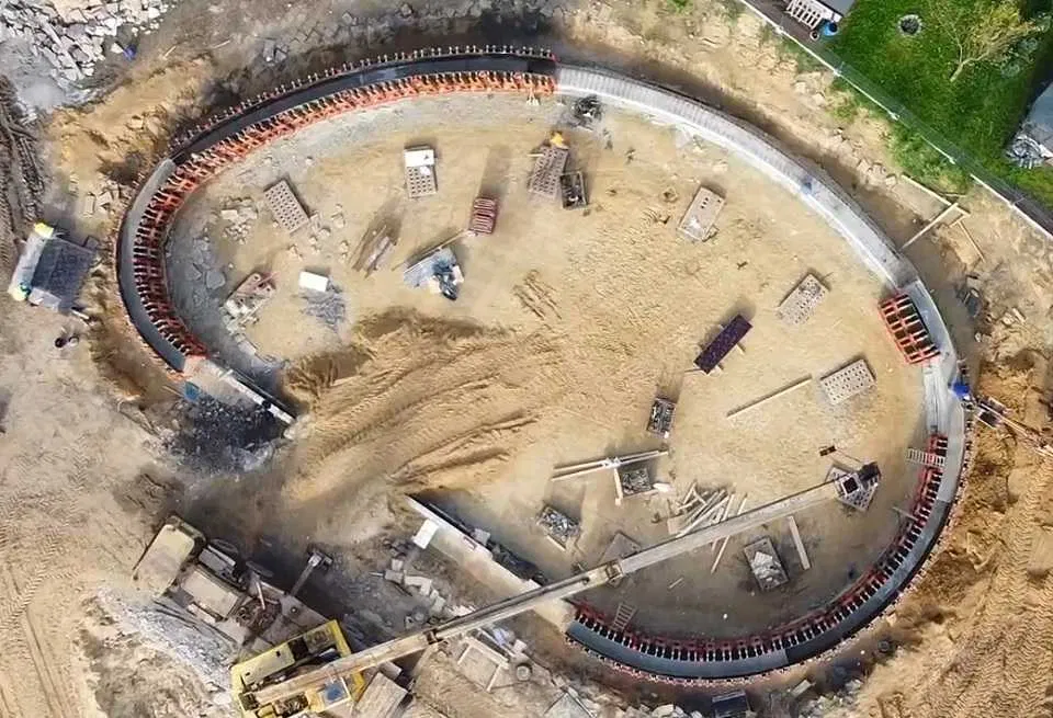 Wynajem szalunków PERI - łukowych - szalunki okrągłe - szalunki na mur