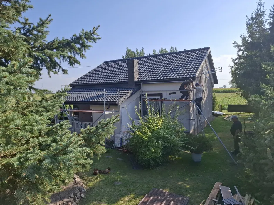 Usługi dekarskie dachy rynny więźba podbitka podmurówki