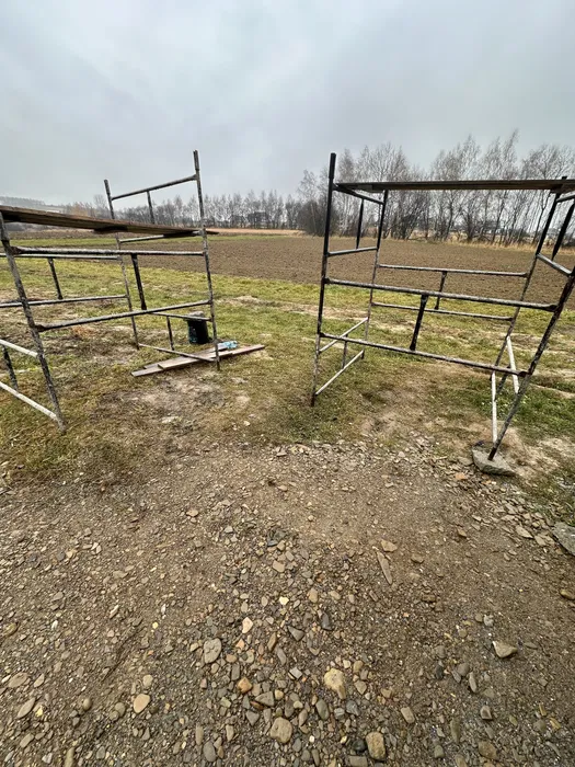 Wynajem rusztowanie elewacyjne Plettac P70 +20 ramek warszawki