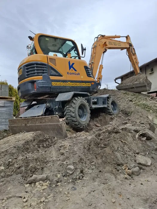 Budowa domów, fundamentów,płyty fundamentowe prace ziemne