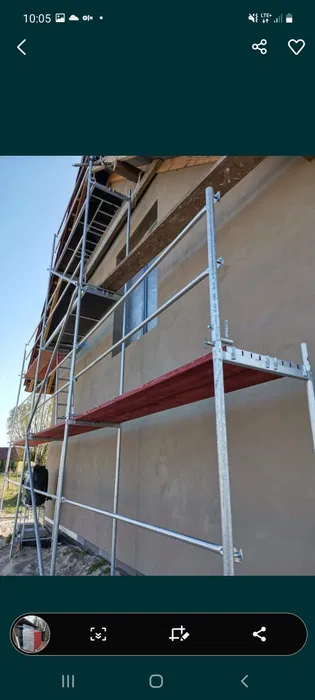 Wynajem rusztowania, rusztowanie elewacyjne