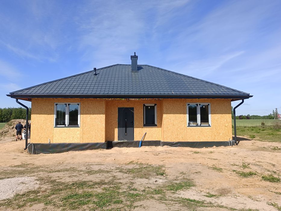 Dom szkieletowy kanadyjski Ramza A76 drewniany całoroczny budowa domów