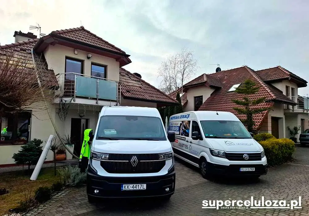 Zwalczanie kuny | Wdmuchiwanie celulozy | CELULOZA | KUNY