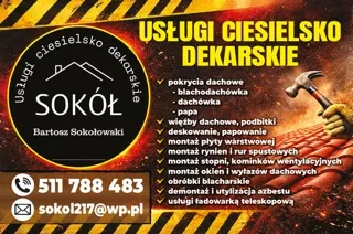Usługi ciesielsko-dekarskie