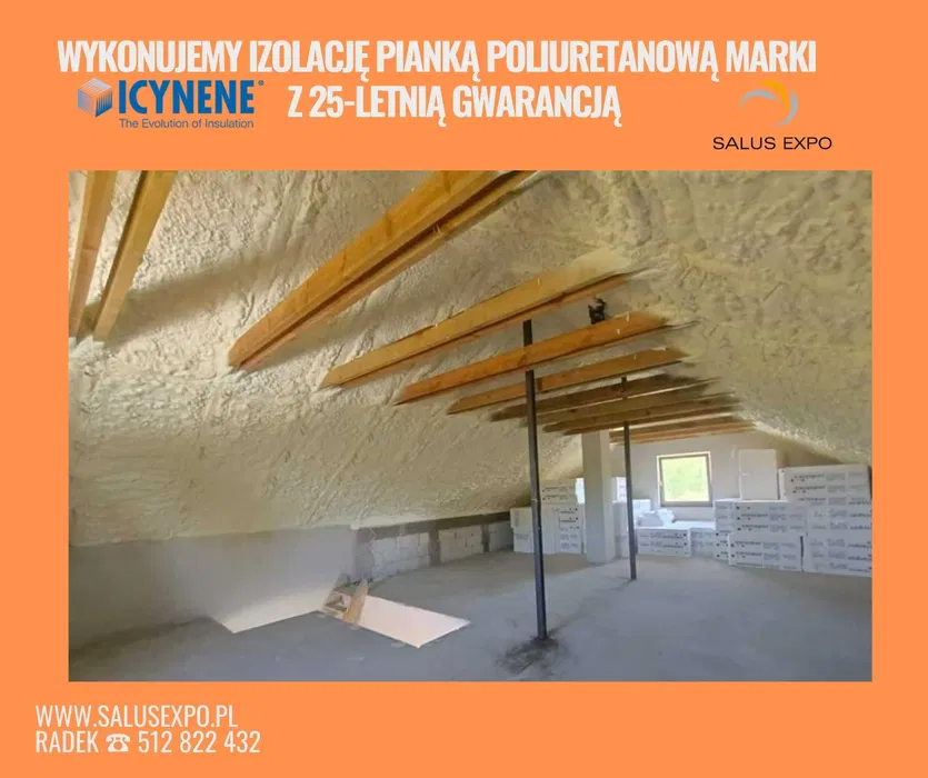 Ocieplanie Pianą Ocieplenia Pianką Piana Izolacje PUR Icynene